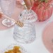 Meleira Cristal com Pegador Madeira