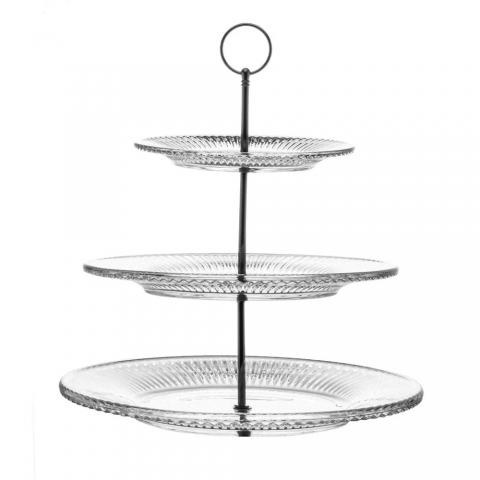 Porta Doces 3 Andares Cristal Renaissance