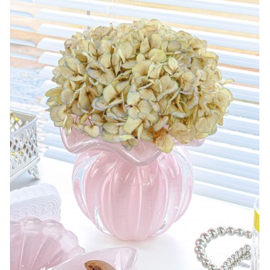 Vaso Murano Torcello Jade Rosa