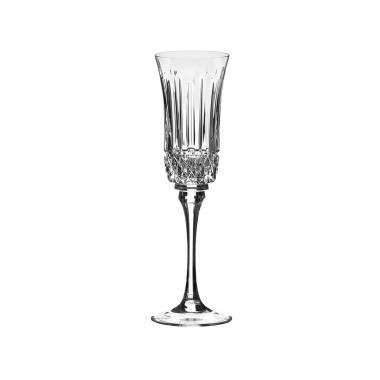 Taça Cristal Lapidado Strauss P/Champagne 190ml