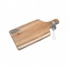 Conjunto Tabua Madeira Acacia C/Espatula Abacaxi Wolff
