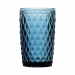 Conjunto 6 Copos Alto de Vidro Bico Abacaxi Azul 350ml