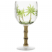 Kit 6 Taças P/água Acrílico Palm Tree 500ml
