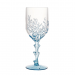 Conjunto 6 Taças Acrílico Coral Azul 450ml