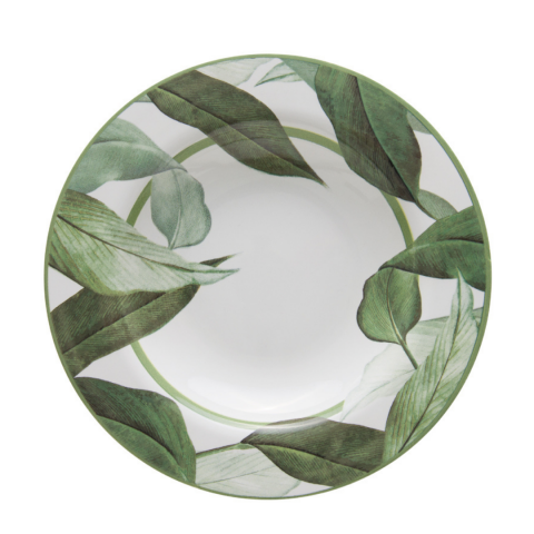 Prato Fundo Aquarelle Folhas