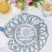 Prato Sobremesa Porcelana Floral Chic