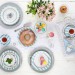 Prato Sobremesa Porcelana Floral Chic