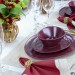 Aparelho de Jantar 18 Peças Runas Marsala