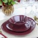 Aparelho de Jantar 18 Peças Runas Marsala