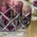 Taça Cristal Lapidado 33 P/Vinho Tinto Ametista 370ml