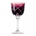 Taça Cristal Lapidado 33 P/Vinho Tinto Ametista 370ml
