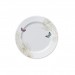 Conjunto 6 Pratos Sobremesa de Porcelana Milão
