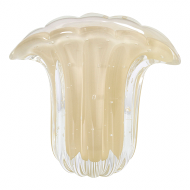 Vaso Murano Hallein Champagne