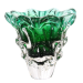 Vaso Murano Huaraz Verde Folha