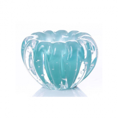 Cachepot Murano Liceu Pp Amazonita