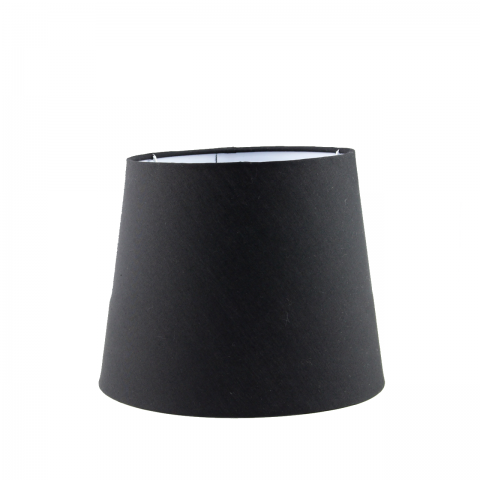 Cupula Abajur Cônica 30x20cm Preto