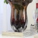 Vaso Murano Everest Garnet