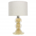 Abajur Murano Siena Topazio com Ouro 24k