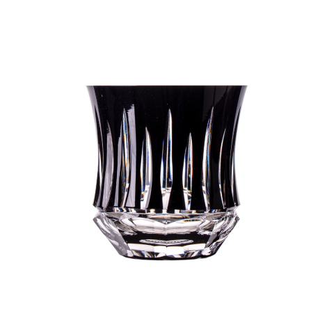 Copo Cristal Lapidado 66 Whisky Preto 325ml