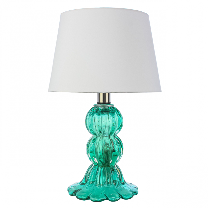 Abajur Murano Siena Verde Folha Abajur Murano Siena Verde Folha