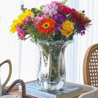 Vaso Murano Everest Cristal