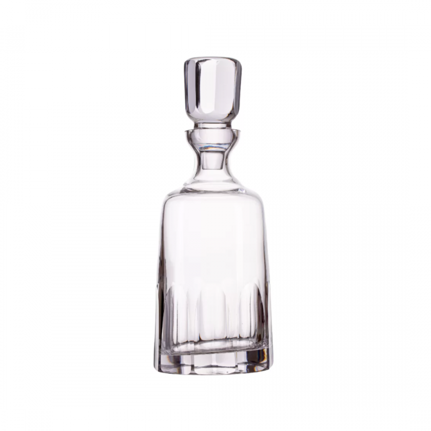 Garrafa de Cristal Mozart para Whisky Lapidado 800ml Garrafa de Cristal Mozart para Whisky Lapidado 800ml