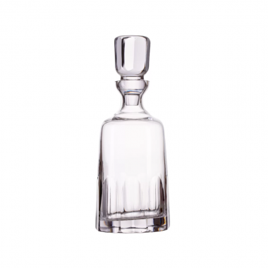 Garrafa de Cristal Mozart para Whisky Lapidado 800ml