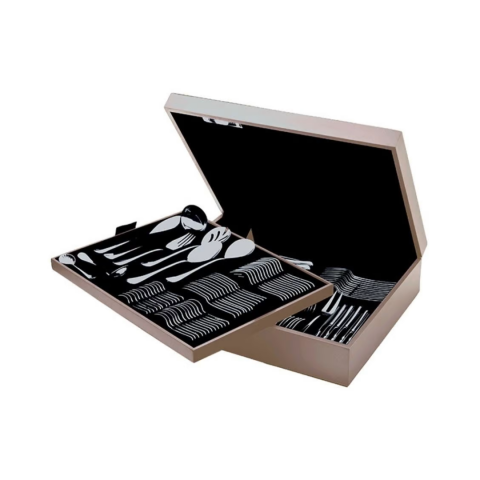 Estojo Madeira Fendi Fosco para 101 Pcs