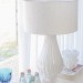 Abajur Murano Villette Branco Perola