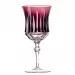 Taça Cristal Lapidado 66 P/Vinho Tinto Ametista 300ml