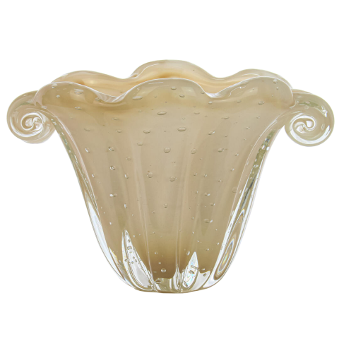 Vaso Murano Triunfo Champagne