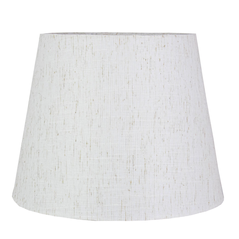 Cupula Abajur Cônica 28x36cm Cru