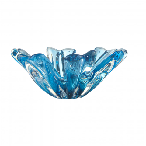 Cachepot Murano Alga Aqua Marine
