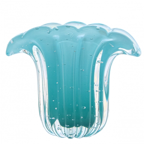Vaso Murano Hallein Amazonita