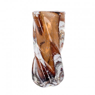 Vaso Murano Doha P Rubi Dourado