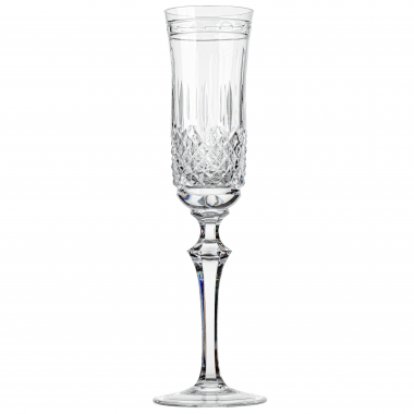 Taça Cristal Lapidado 68 P/Champagne Incolor Mozart 200ml