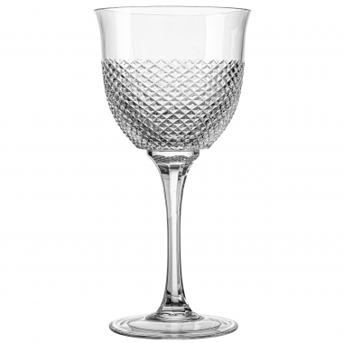 Taça Cristal Lapidado 50 P/Agua Incolor Mozart 400ml