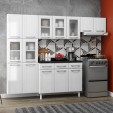 Cozinha de Aço Compacta Topázio 3 Peças Branco - Telasul
