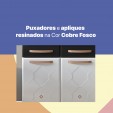 Armário de Cozinha de Aço Kit Triplo Mirage New Branco/Preto - Telasul