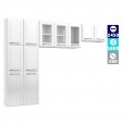 Cozinha de Aço Compacta Topázio 3 Peças Branco - Telasul