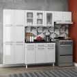 Cozinha de Aço Compacta Topázio 3 Peças Branco - Telasul