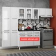 Cozinha de Aço Compacta Topázio 3 Peças Branco - Telasul