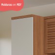 Paneleiro de Cozinha Macadâmia 40cm 2 Portas Freijó/Branco - Telasul