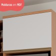 Paneleiro Torre Quente Macadâmia 70cm para Micro e Forno Freijó/Branco - Telasul