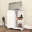 Balcão Fruteira âmbar 1 Porta Branco - Telasul