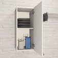 Armário Aéreo Multiuso âmbar 1 Porta Branco - Telasul