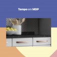 Cozinha de Aço Completa Mirage com Balcão Branco - Telasul