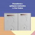 Cozinha de Aço Completa Mirage com Balcão Branco - Telasul