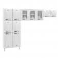 Cozinha de Aço Compacta Star New 3 Peças Branco - Telasul