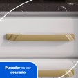 Balcão de Cozinha de Aço Triplo Diamante Smart C/ Tampo Branco - Telasul
